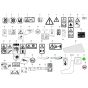 Wacker TH735 Decals