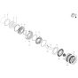 Front Brake Assembly for Wacker TH744