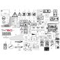 Wacker TH750 Decals