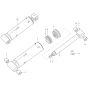 Tilt Ram Assembly for Wacker TH755