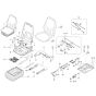 Seat Assembly for Wacker TH755