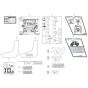 Wacker TH755 Decals