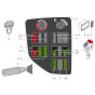 Instrument Panel for Wacker TH955