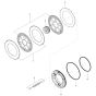 Brake Assembly for Wacker TH955
