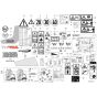 Wacker TH955 Decals
