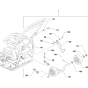 Wheel Kit Ass'y for Wacker WP1550A-5000630044 (Rev.100) Plate Compactor