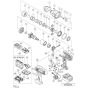 Main Assembly for Hikoki WR18DSHL