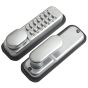 P-DL02-SC Push Button Door Lock Chrome Finish Hold Open Function by Yale Locks - P-DL02-SC