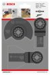 Bosch Basic Wood Set for Multi-Tools (3-Piece) - OEM No. 2608662343