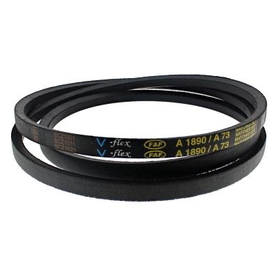 A73 Smooth Rubber Drive V-Belt - Circ.73", Width: 13mm, Height: 8mm
