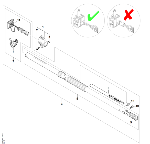 Drive Tube for Stihl HTA 66