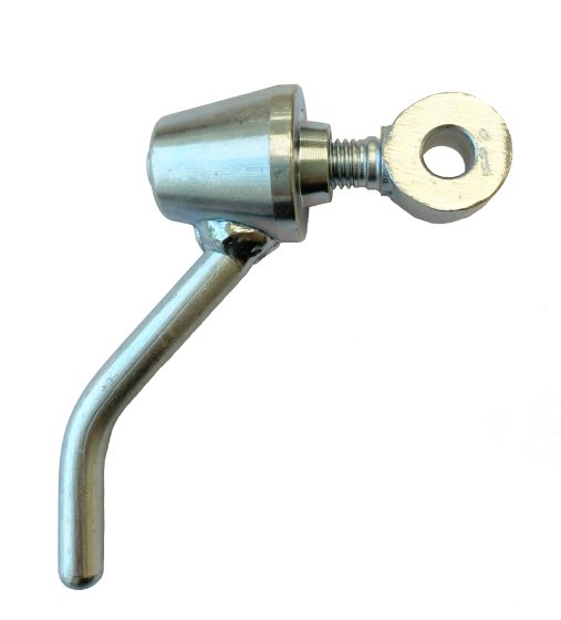 M12 Ramp Fastener Lever & Eye Bolt for IFOR WILLIAMS Trailers