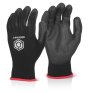 Black PU Coated Gloves