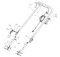 Masport 400ST Handle Assembly