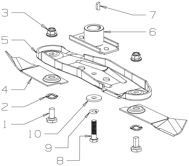 Blade Assembly for Masport 800AL