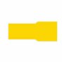Yellow Pre-Insulated Push-On Terminals - 6.30mm Pack of 100 - 2-001-46