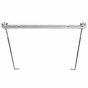 Battery Hold-Down Clamp - Plated Steel with Wing Nuts - Each - 0-087-75