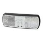 Clear LED Front Marker Lamp with Leads - 12/24V - Each - 0-171-50