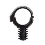 Black Nylon Clamping Chassis Clips - 13NW (Pack of 25) - 0-326-42