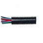 Black Polypropylene Deep-Section Convoluted Split Tubing - 10NW x 50m - 0-328-11