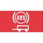 Red Trailer ABS Warning Rocker Switch Lens - top half (Pack of 5) - 0-791-31
