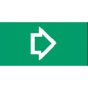 Green Left/Right Rocker Switch Lens - top half (Pack of 5) - 0-791-35