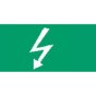 Green Power Rocker Switch Lens - top half (Pack of 5) - 0-791-45