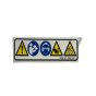 Warning Pictogram Hs for Stihl SH55, SH85 - 0000 967 3700