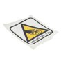Fan Grille Warning Pictogram for Stihl BG 55, BG 56, BG 85 Blowers - OEM No. 0000 967 7285
