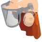 Stihl FUNCTION Vent/X-Vent Rain Protection - OEM No. 0000 889 8004