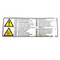 Warning Pictogram Fits TS 410 - 0000 967 7226