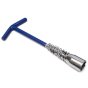 Draper Flexible Spark Plug Wrench M14 (20mm Hex) w/ T Handle - 13868, 1402