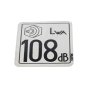 Sound Decal for Wacker VP1340, VP1550 Plate Compactor - OEM No. 5000153798