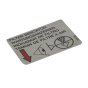 Decal for Wacker BS60-2 Early, BS50-2 Early Trench Rammers - 0157139