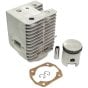 Cylinder & Piston for Wacker WM80 Engine (Oval Exhaust Port) - 5000176400