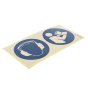 Decal for Wacker DPU2540H, DPU2560H Compactor - OEM No. 5000219175