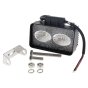 LED Work Lamp 20W 10-30v IP67 110mm Mounted on Swivel Bracket