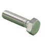 M16 x 100 A2 Stainless Steel DIN 931 Hexagon Head Bolt 25 Pack