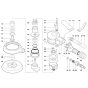 Bosch Sander Assembly