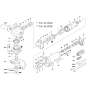 Bosch Angle Grinder Assembly