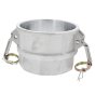 4" Type D Camlockx BSPP Female Aluminium