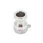 1/2" X BSPP Female Stainless Steel Type A Camlock Coupling
