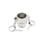 1" Type B X BSPT Male Stainless Steel Camlock Coupling