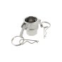 3/4" Type D Camlock X BSPP Female Stainless Steel Camlock Coupling