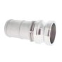 2" Type E Camlock X Hosetail Stainless Steel
