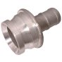 2.1/2" Instantaineous Male coupling to 2.1/2" hose tail 