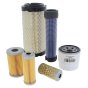 Filter Service Kit for Thwaites 1 Ton Dumpers (Yanmar Engine)