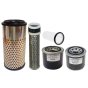 Filter Service Kit for Kubota U15-3 U17-3 Mini Excavators