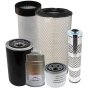 Filter Service Kit for Barford SX5000 5 Tonne - SX9000 9 Tonne Dumpers with Iveco Tier 2 Engine - Plastic Air Filter Housing