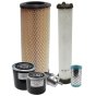 Filter Service Kit for Terex/ Mecalac TA3 and TA3S Dumpers with Kubota V2203M Engine - May 2009 onwards